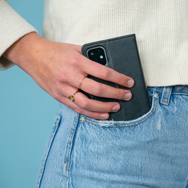 imoshion Luksus bogomslag til Apple iPhone 8 Plus / 7 Plus - Sort