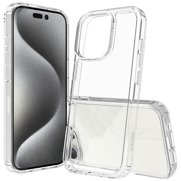 Accezz Xtreme Impact Baksida för Apple iPhone 16 Pro - Transparent
