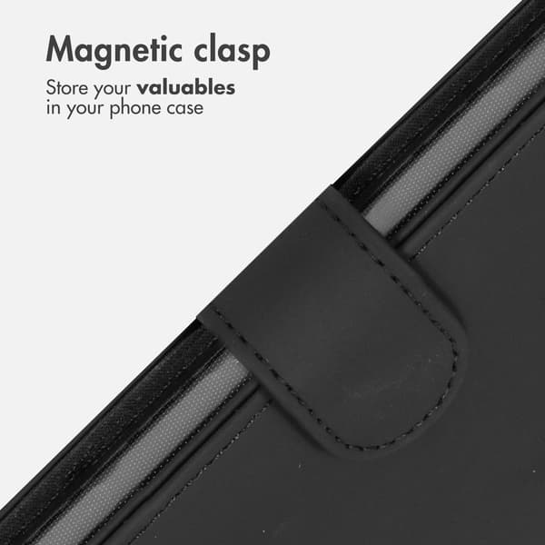 Accezz Wallet softcase bogomslag til Apple iPhone 16 Pro Max - Sort