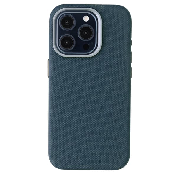 Accezz Mesh bagsidecover med MagSafe til Apple iPhone 15 Pro - Mørkeblå