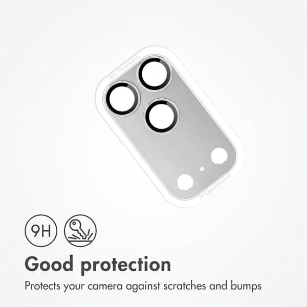 imoshion Kameraskydd glas 2-packför Apple iPhone 18 Pro Max - Silver