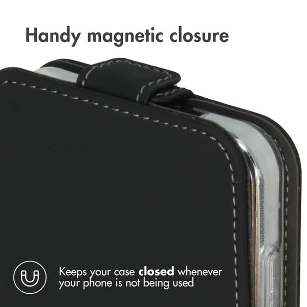 Accezz Flip-etui til Samsung Galaxy S24 - Sort