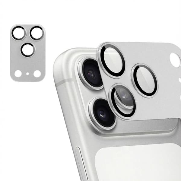 imoshion Kameraskydd glas 2-packför Apple iPhone 17 Pro Max - Silver