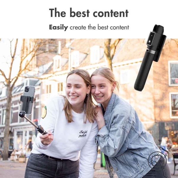 imoshion 2 in 1 Bluetooth Selfie Stick + Tripod