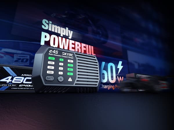 SkyRC e4S Li/NiMH 60W XT60