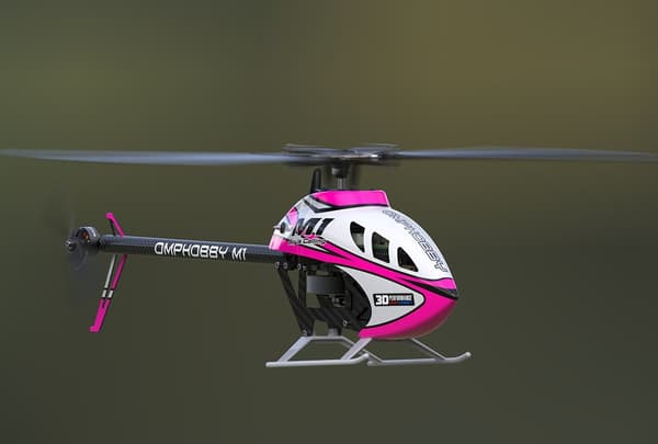 OMP Hobby M1 V3 PRO BNF Helikopter - Green