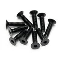 HPI-94531 Flat Head Screw M4x15mm Hex 10pcs