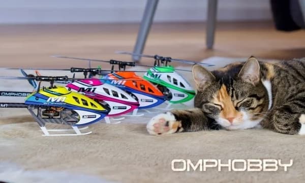 OMP Hobby M1 V3 PRO BNF Helikopter - Green