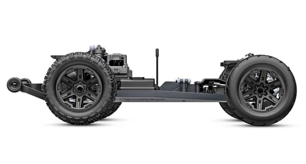 Traxxas Rustler 2WD BL 3S RTR Black