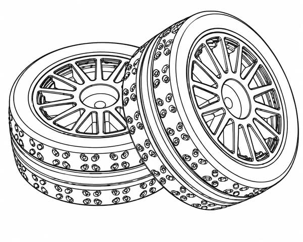 MJX P103003B Tire