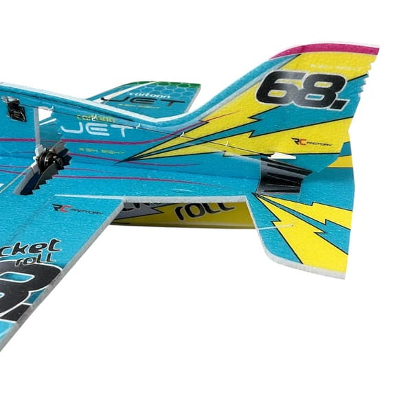 RCF Tecknad Jet ARF - Blå
