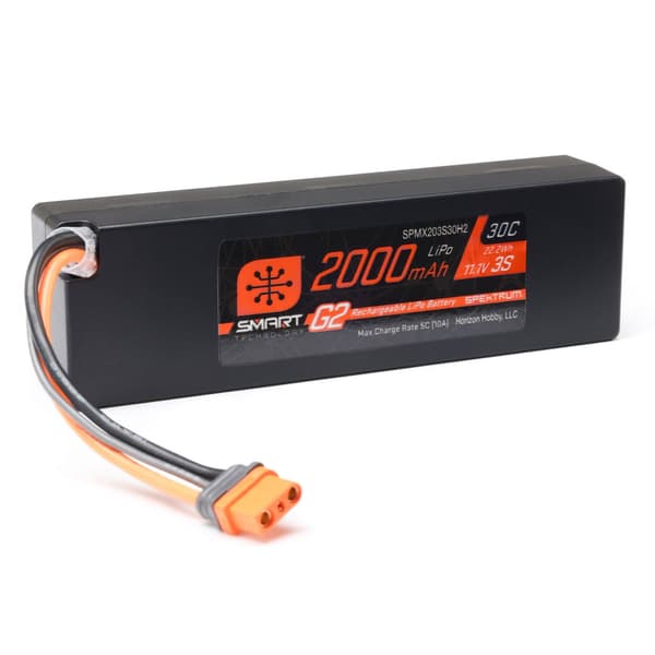 3s  2000mAh - 30C - Spektrum LiPo G2 IC2