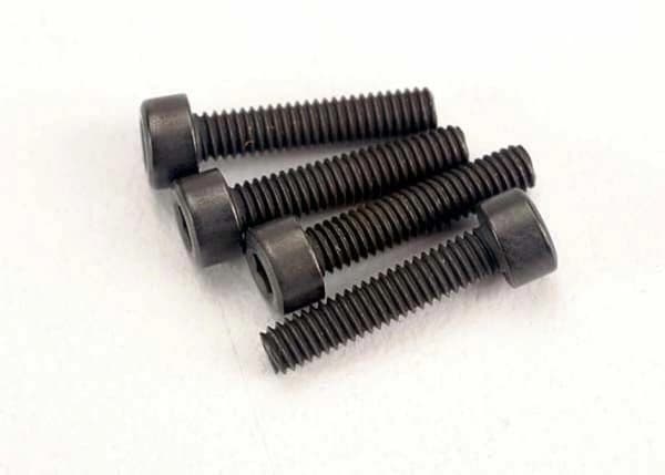 TRX-3236 Screws M2.5x12mm Cap-head Hex Socket (6)