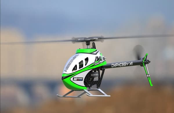 OMP Hobby M1 V3 PRO BNF Helikopter - Green