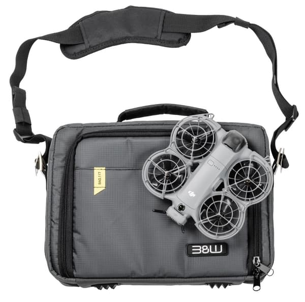 B&amp;W Utomhus Drönarväska för DJI Neo 2 - Grå