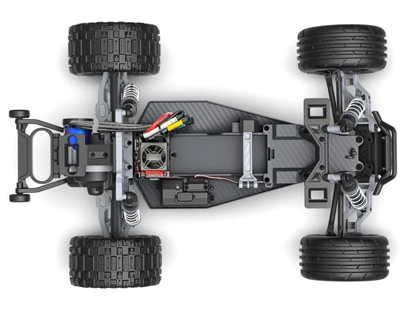 Traxxas Rustler 2WD BL 3S RTR Black