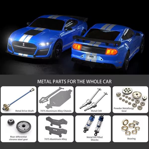 MJX Hyper GO Brushless 1/10 4WD Ford Mustang