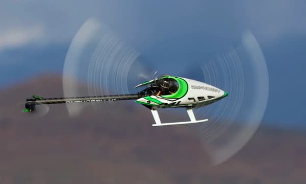 OMP Hobby M1 V3 PRO BNF Helikopter - Green