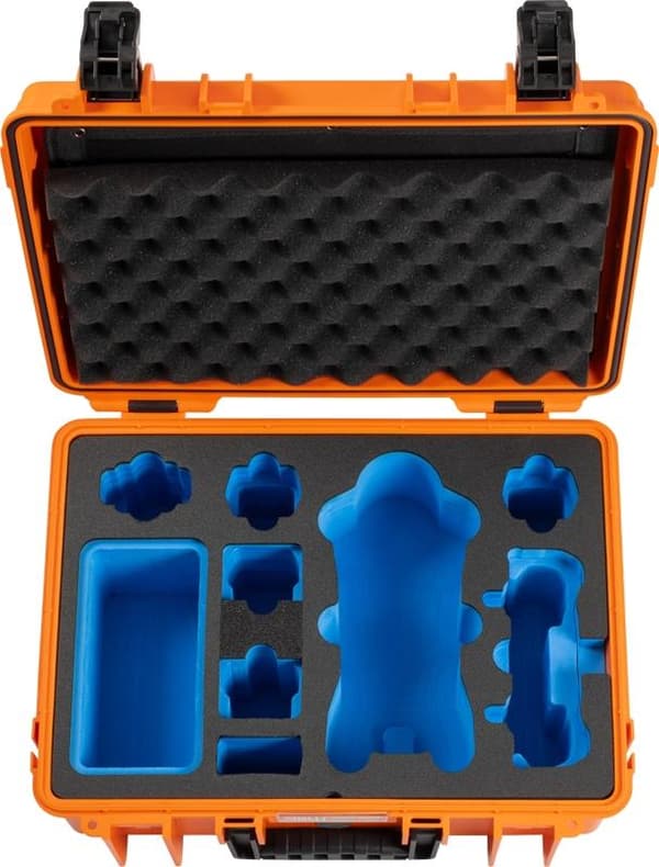 B&amp;W Hardcase til DJI Mavic 4 Pro - Orange