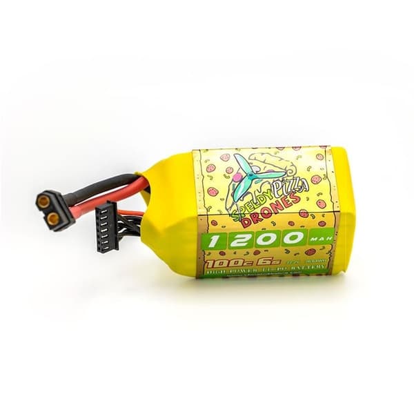 6s  1200mAh -100C - SpeedyPizzaDrones XT60