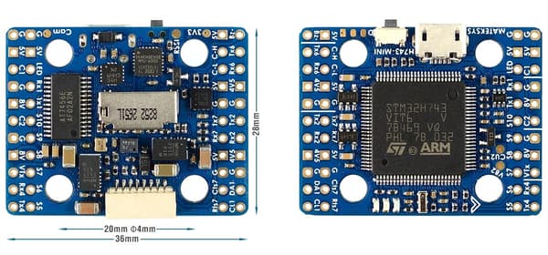 Mateksys H743-MINI V3 Flycontroller