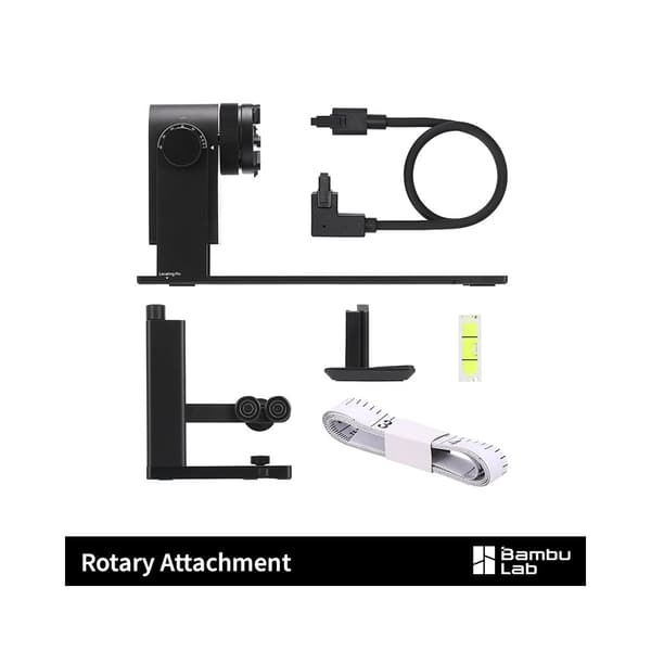 Bambu Lab Rotary Attachment for H2S/D Laser