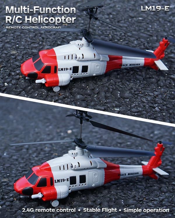 LMRC Black Hawk Helikopter - Komplet