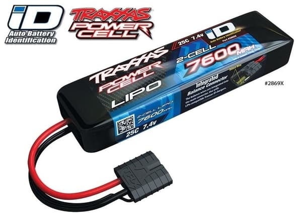 Traxxas EZ-Peak Dual 8A &amp; 2x2s 7600mAh Combo