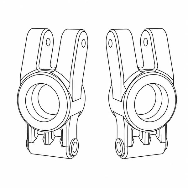 MJX 14260C Rear Motor Mount