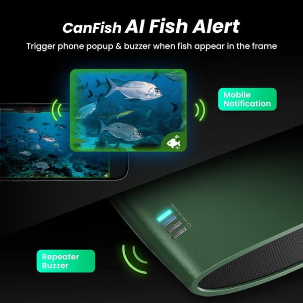 Chasing CF1-25 - Live Underwater Fishing Camera