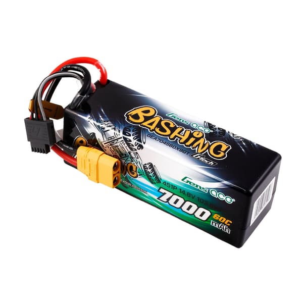 4s  7000mAh - 60C - Gens Ace Bashing G-Tech XT90