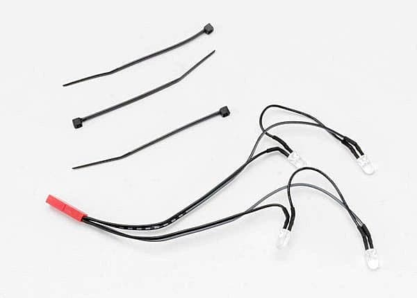 TRX-5689 LED lights, front harness (4 clear light