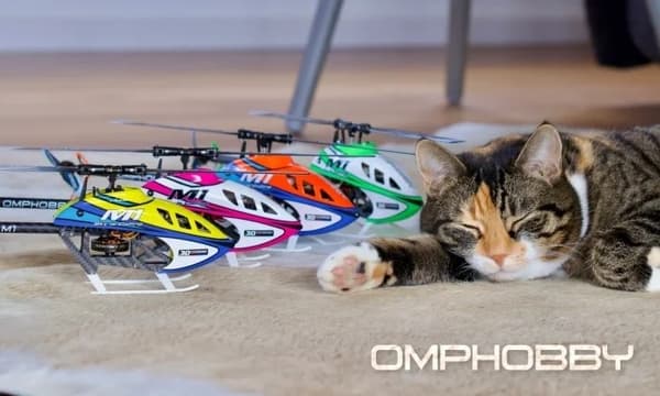 OMP Hobby M1 V3 PRO BNF Helikopter - Orange