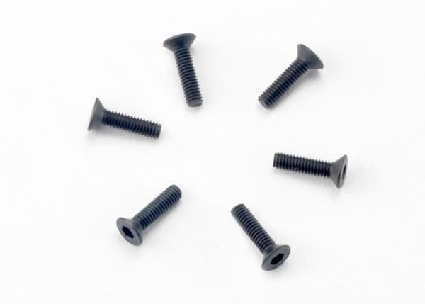 TRX-2523 Screws M2.5x10mm Countersunk Hex Socket