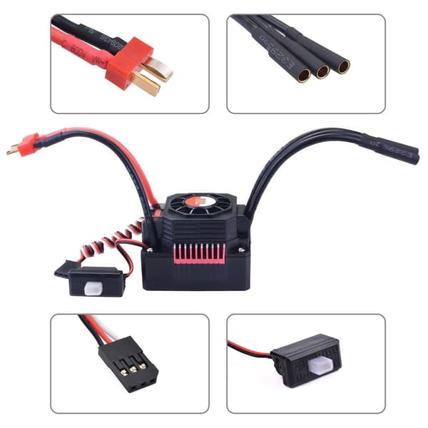 Surpass Hobby Combo  80A ESC m/3665 3500KV BL WP