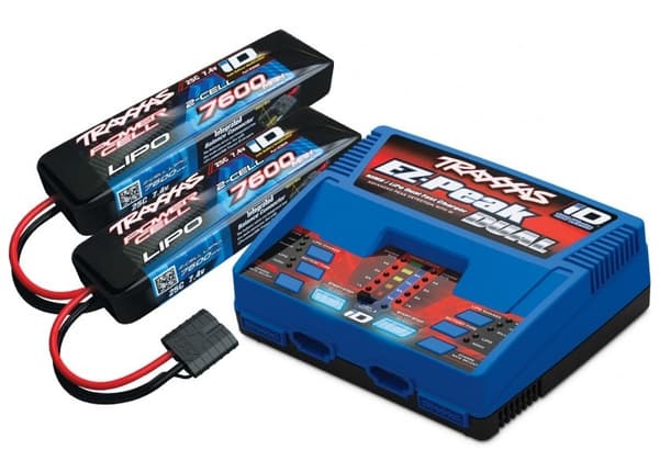 Traxxas EZ-Peak Dual 8A &amp; 2x2s 7600mAh Combo