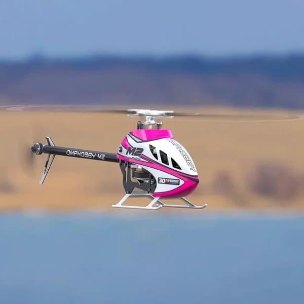 OMP Hobby M2 V3 Sporthelikopter - Nebula Rosa