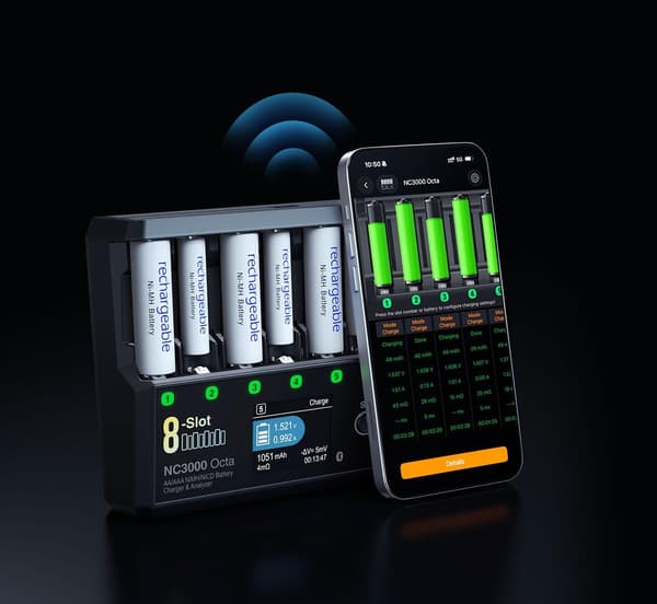 SkyRC NC3000 Octa Cell-laddare