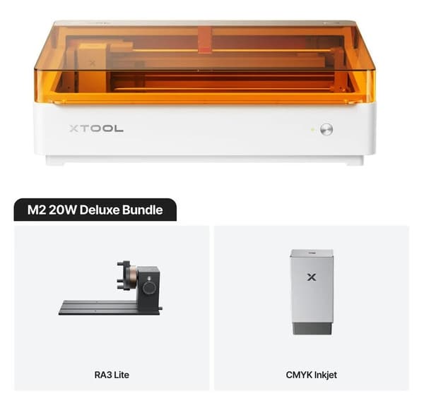 xTool M2 20W Deluxe - Laserskærer og -gravør