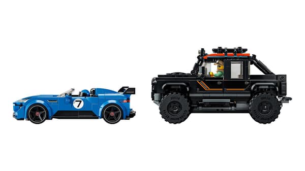LEGO Jaguar Project 7 og Land Rover Defender