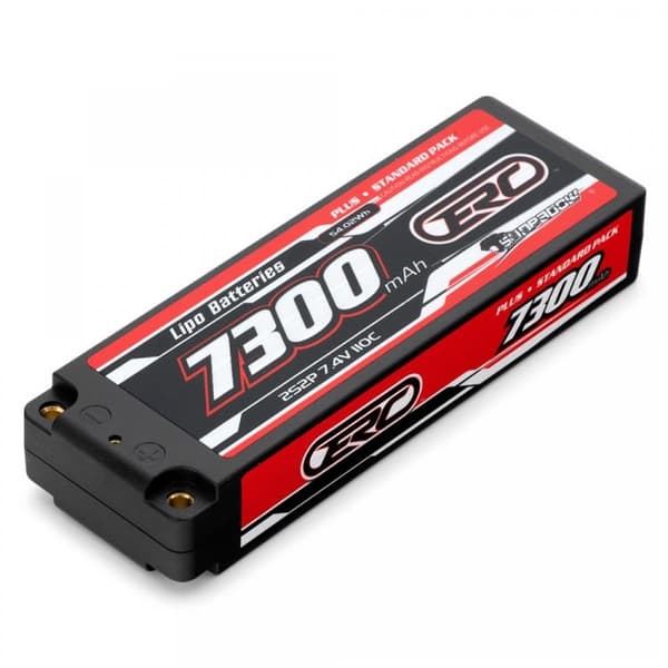 2s  7300mAh - 110C - Sunpadow ERC LiPo - 4mm
