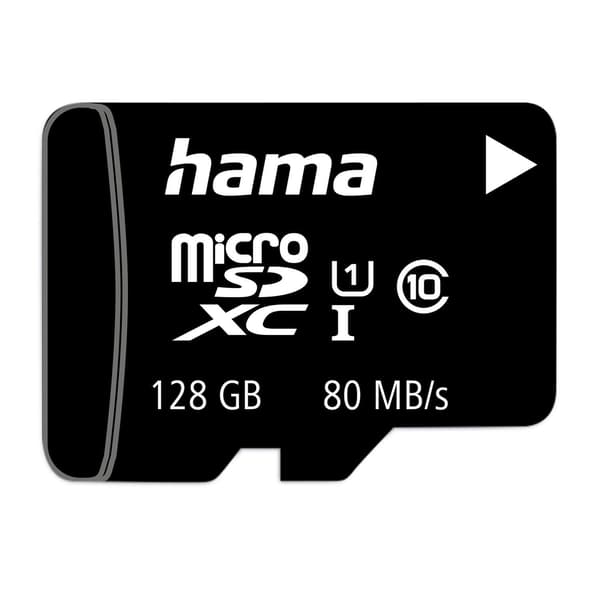 Hama minneskort MicroSDXC 128 GB klass 10 UI V10