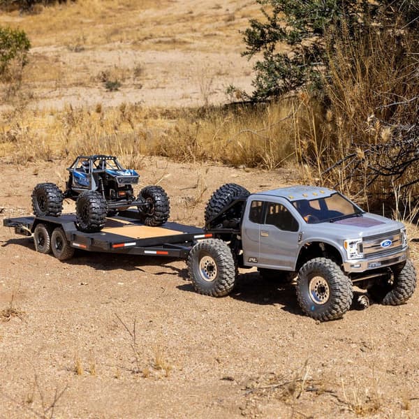 Axial SCX10 Flat Bed Vehicle Trailer