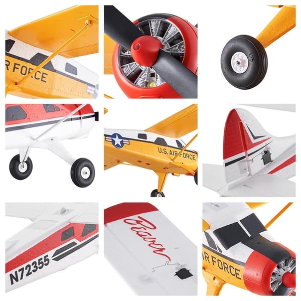 FMS Beaver 800mm PNP - Yellow