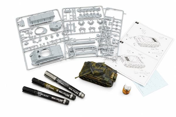 ITALERI 1:56 - Sherman - Startsett
