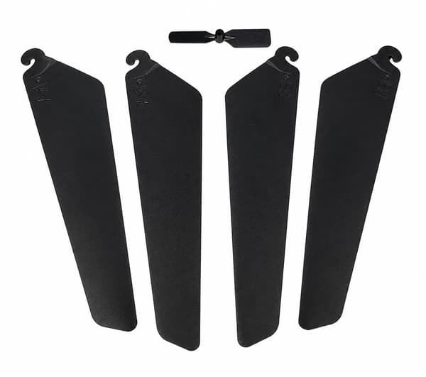 LMRC-P01 Main & Tail Blades - LM19 Helikopter
