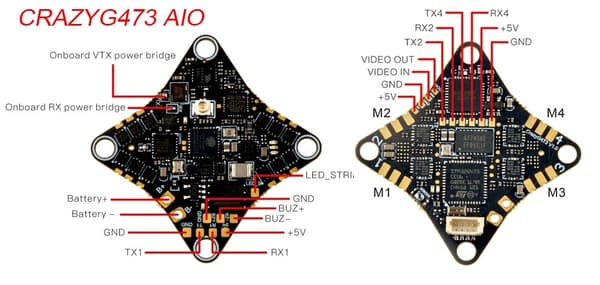 Happymodel Mobula6 2024 V3 Analog Micro 1S ELRS