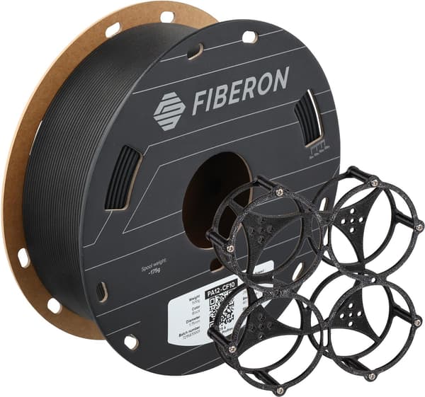Polymaker Fiberon PETG-rCF08 - 500g - Black