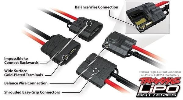 Traxxas EZ-Peak Dual 8A &amp; 2x2s 7600mAh Combo