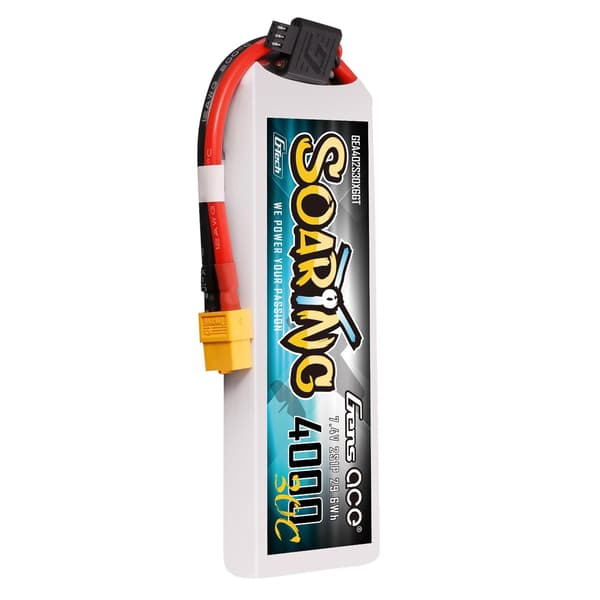 2s  4000mAh - 30C - Gens Ace Soaring G-Tech XT60